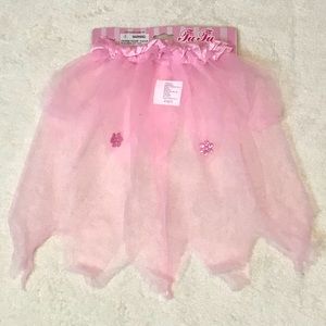 ✨NWT✨ Fairy Pink Tutu with Flower Accents Age 4+